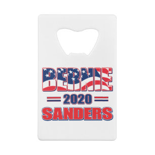Bernie-Sanders-2020 Credit Card Bottle Opener