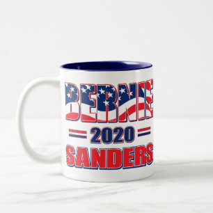 Bernie-Sanders-2020 Two-Tone Coffee Mug