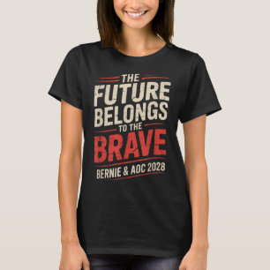 Bernie Sanders And Aoc 2028 For President Campaign T-Shirt