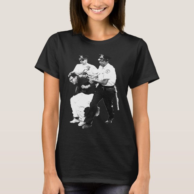 Bernie Sanders Arrested T-Shirt (Front)
