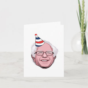 BERNIE SANDERS BIRTHDAY CARD