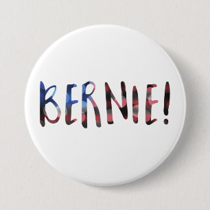 bernie sanders bokeh 3 inch round button