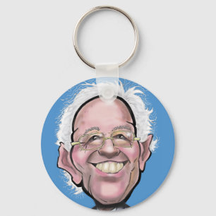 Bernie Sanders Caricature Keychain