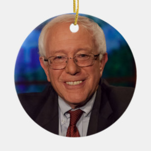 Bernie Sanders Ceramic Ornament