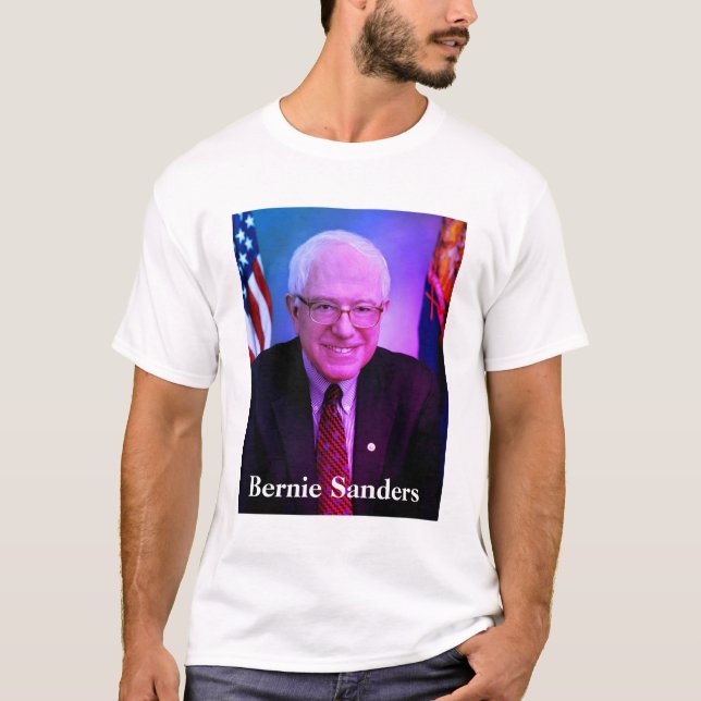 Bernie Sanders, Congressman, Senator, Mayor, VT T-Shirt (Front)
