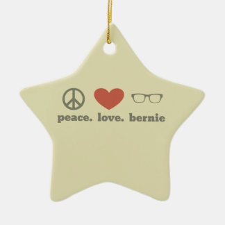 Bernie Sanders Election Swag Ceramic Ornament