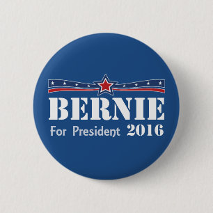 Bernie Sanders For President 2016 2 Inch Round Button