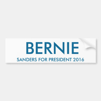 Bernie Sanders for President 2016 Bumper Sticker