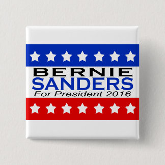 Bernie Sanders for President 2016 Campaign 2 Inch Square Button