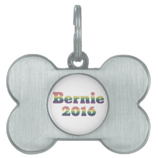 Bernie Sanders for President 2016 Pet Name Tag