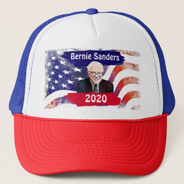 Bernie Sanders for President 2020 US Election Trucker Hat (Front)