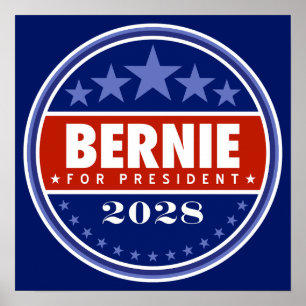 Bernie Sanders for President 2028 Poster