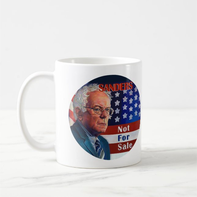 Bernie Sanders for President Coffee Mug (Left)