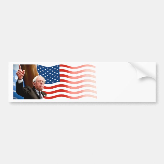 Bernie Sanders for President: Customize Bumper Sticker (Front)