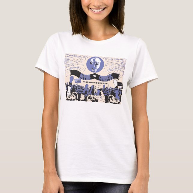 Bernie Sanders for President T-Shirt (Front)