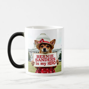 Bernie Sanders Is My Hero  Magic Mug