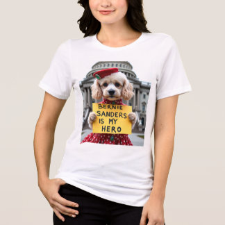 Bernie Sanders is My Hero T-Shirt Tri-Blend Shirt