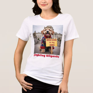 Bernie Sanders Is My Hero Tri-Blend Shirt