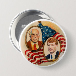 Bernie Sanders / Joe Kennedy in 2020 3 Inch Round Button