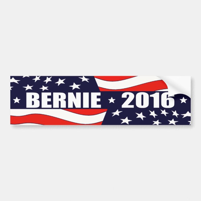 Bernie Sanders President 2016 Bumper Sticker (Front)