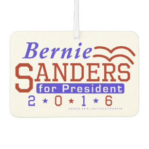 Bernie Sanders President 2016 Election Democrat Air Freshener
