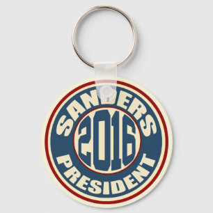 Bernie Sanders President 2016 Keychain