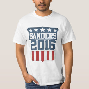 Bernie Sanders President 2016 Shield T-Shirt
