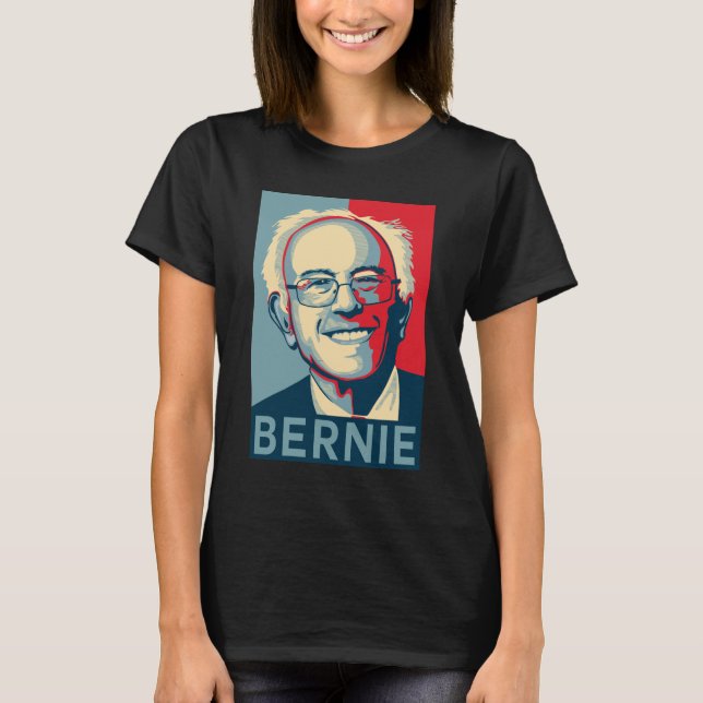 Bernie Sanders Shirt | Hope Portrait Women's (Front)