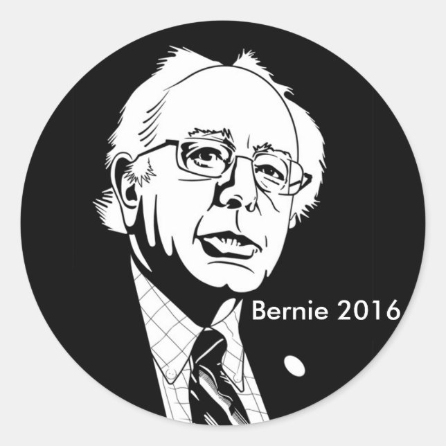 Bernie Sanders Sticker (Front)