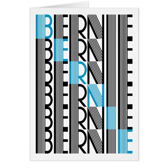 BERNIE sanders textuel (Devant)