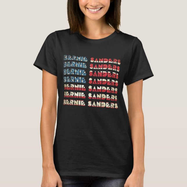 Bernie Sanders USA 2016 T-Shirt V.03 (Front)