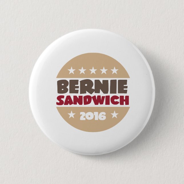 Bernie Sandwich 2 Inch Round Button (Front)