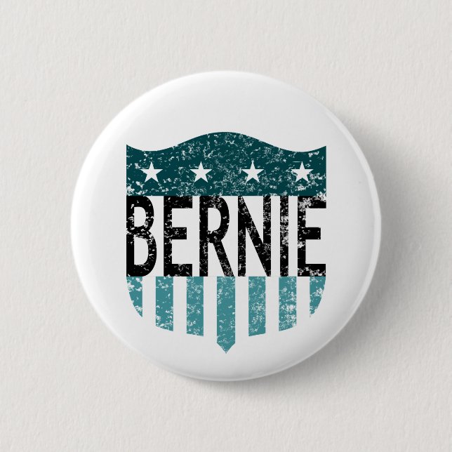 BERNIE stars and stripes 2 Inch Round Button (Front)
