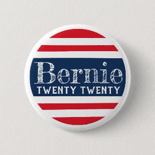 Bernie Twenty Twenty 2 Inch Round Button