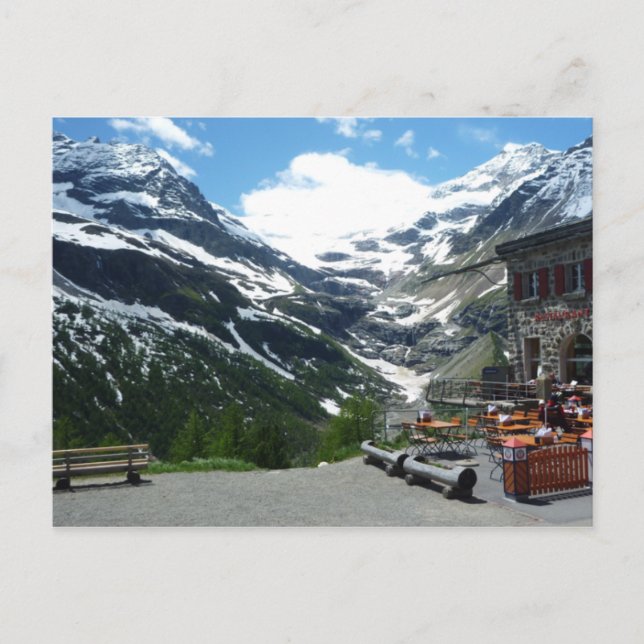 Bernina Pass Postcard (Front)