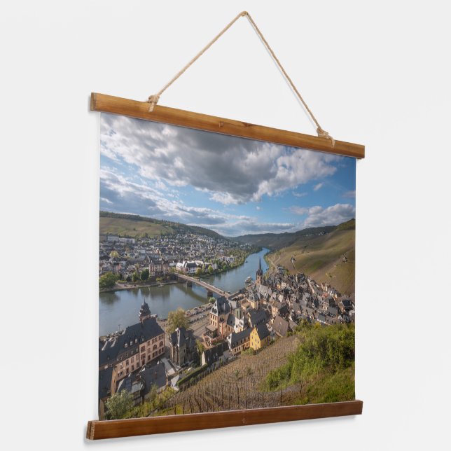 Bernkastel-Kues Hanging Tapestry (Angled)
