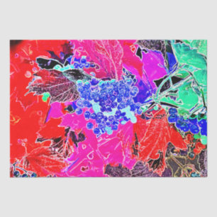 BERRIES AND LEAVES TISSUE PAPER