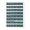 Berries and Pine Wrap Around Labels