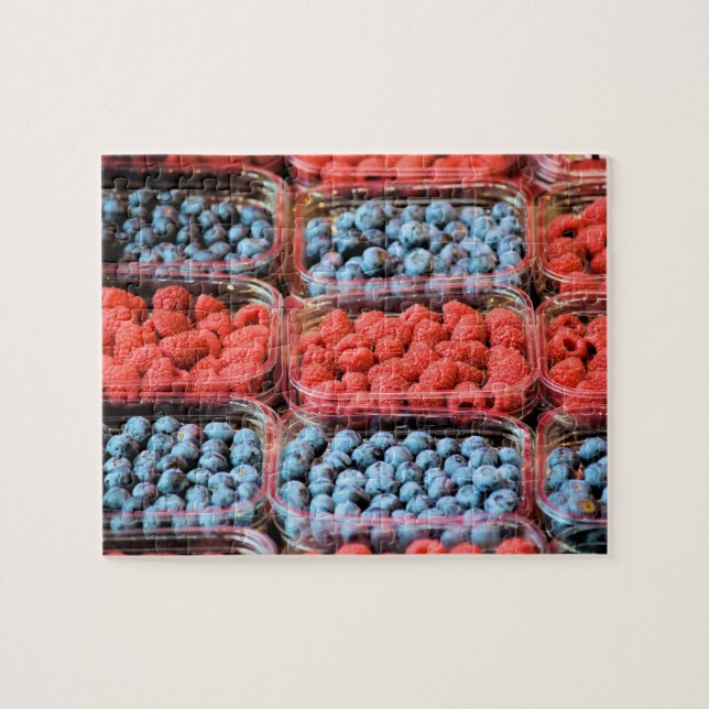 Berries, Berries, and More Berries - 8x10 - 110 pc Jigsaw Puzzle (Horizontal)