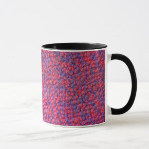 BERRIES Black 11 oz Ringer Mug