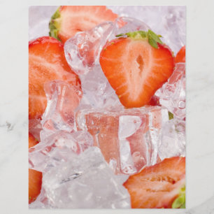 Berries in ice flyer