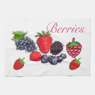 Berries Kitchen Towels