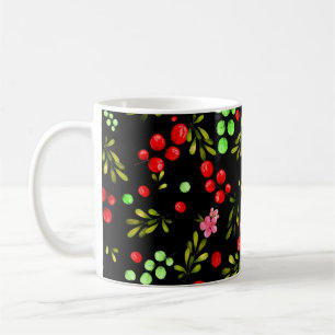 Berries Pattern Coffee Mug