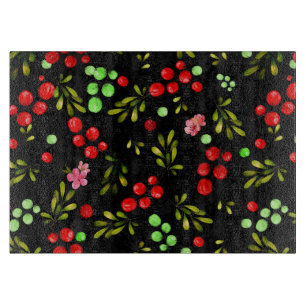 Berries Pattern Cutting Board