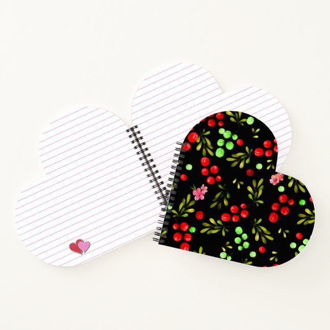 Berries Pattern Notebook (Inside)