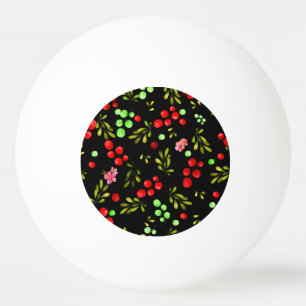 Berries Pattern Ping Pong Ball