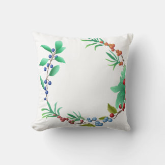 berries throw pillow