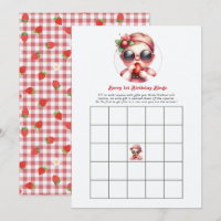 Berry 1st Birthday Bingo Game