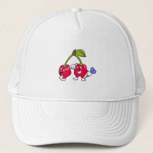 Berry at Darts with Dart Trucker Hat