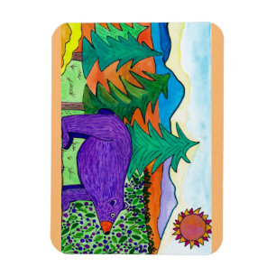 Berry Bear Magnet